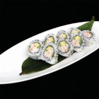 California Roll · Comes with crab mix, avocado, and cucumber.