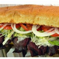 The New York Special Sub · All-natural USDA choice roast beef and melted provolone.