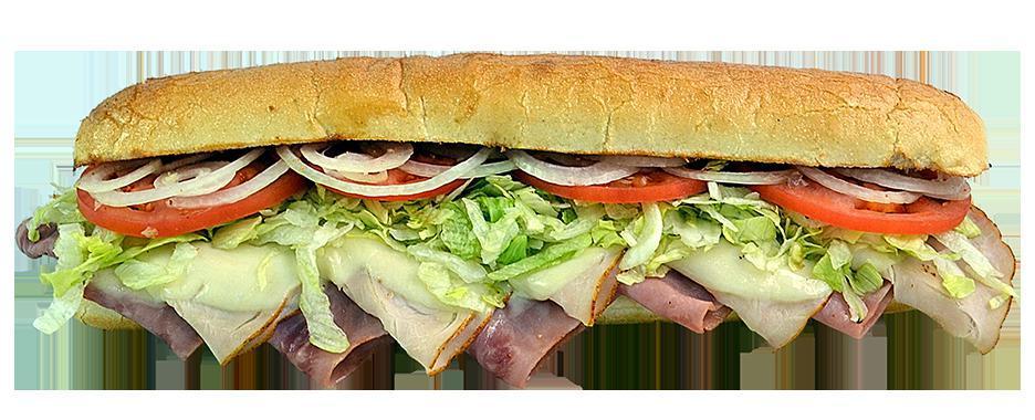 The Animal Sub · Roasted turkey breast, premium ham and melted provolone.