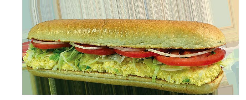 Egg Salad Sub · Salty Sherman egg salad blended with Hellmann's real mayonnaise and provolone.