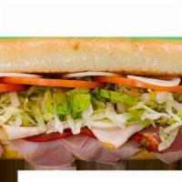 Custom Sub · Choose up to 3 deli meats and provolone.