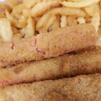 5 Fried Crab Sticks Box · Served with a side of your choice. 