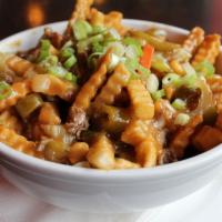 GDT Chicago Poutine · Fan favorite at Chicago's Poutinefest! Slathered with Italian beef gravy, chewy cheese curds...