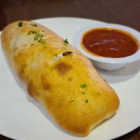 Philly Steak Stromboli · Philly steak, peppers and onions.