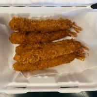 5 Pieces Shrimp Tempura · Battered and fried. 