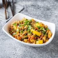 Fried Rice · White or brown rice, onion, pepper, carrot, yellow squash, cilantro and scallion in soy sauc...