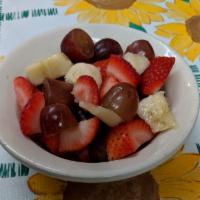 Fruit Cup Breakfast · Seasonal fruit medley.