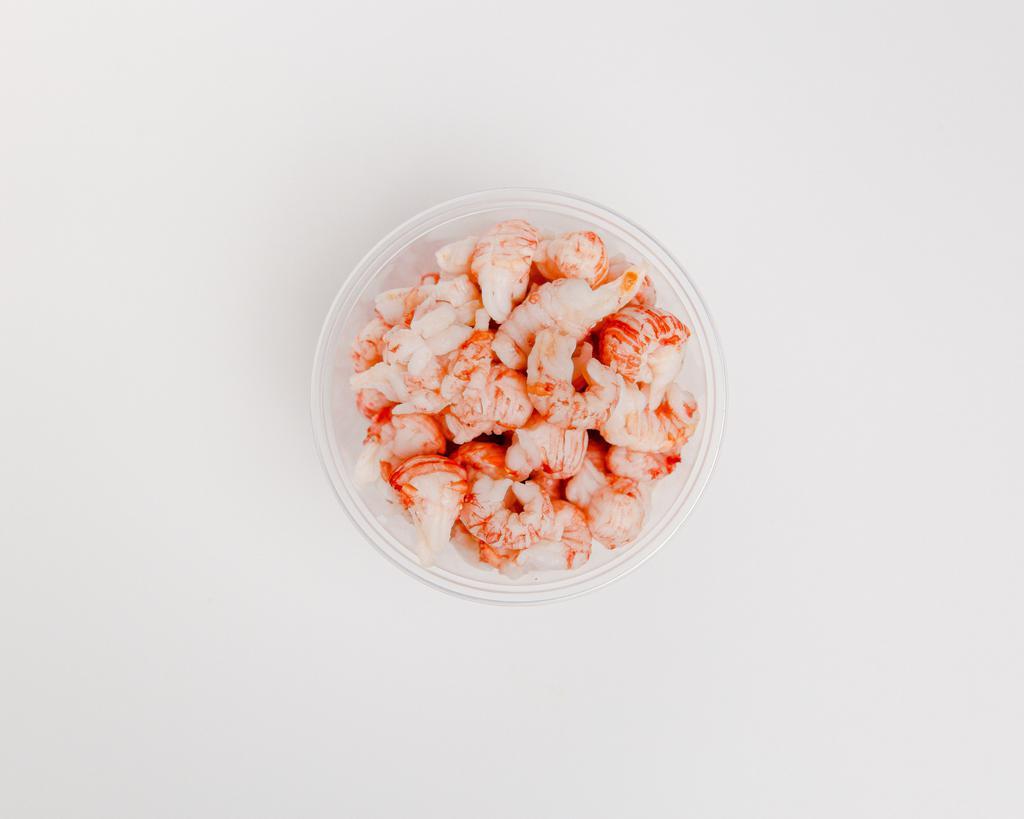 Langostino Lobster · Cooked item.