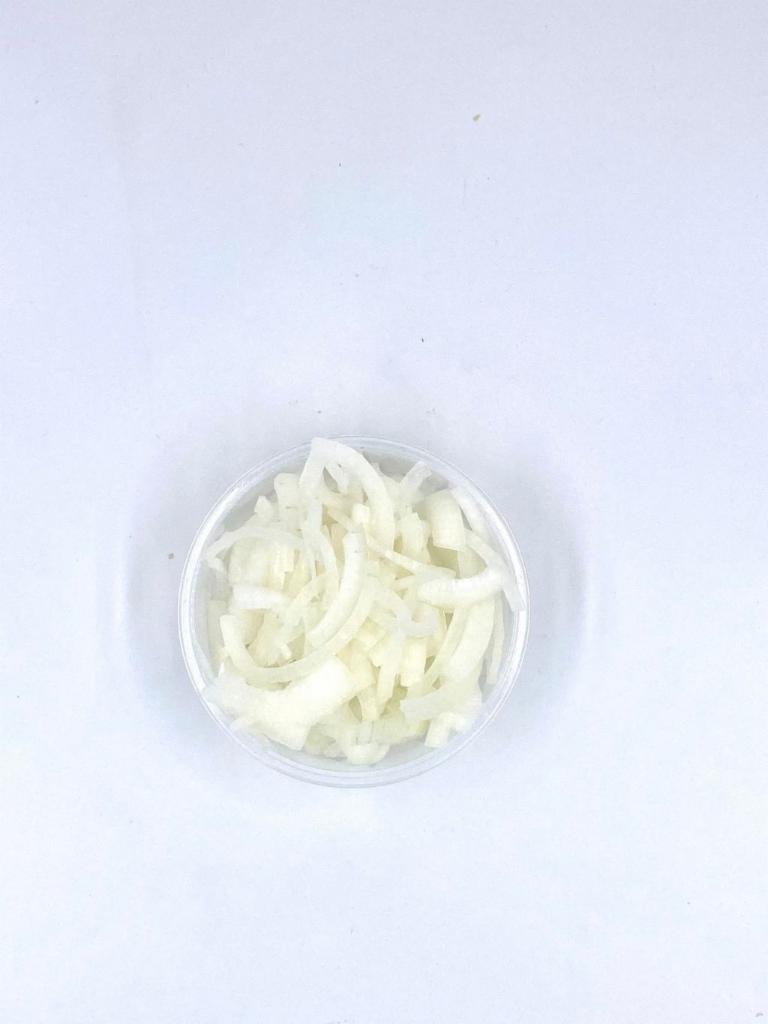White Onions · 1/2 lb. Sliced white onions