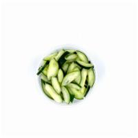Cucumbers · 1/2 lb Sliced cucumbers