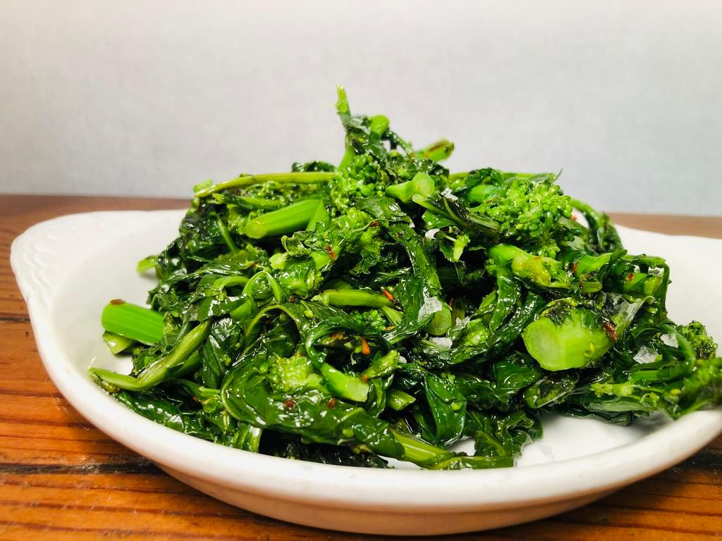 Broccoli Rabe · chili flake & olive oil