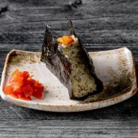 Stir-Fried Kimchi Onigiri おにぎり · Mix of fermented vegetables.