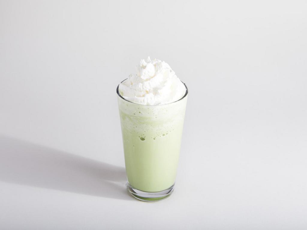 Matcha Ice Dragon · Matcha green tea, milk, sweet cream, and whip. Frozen and refreshing.