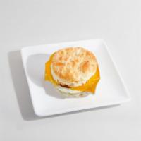 Biscuit sandwich - egg & cheese · 