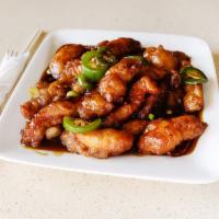 C2. General Tso Chicken · Sweet and spicy deep fried chicken dish that is popular in Northern China. General won't dis...