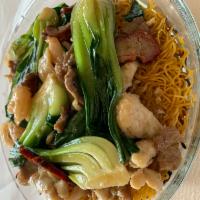 N3. Double Pan Fried Egg Noodle · Cantonese style. Choice of chicken, beef pork or veggie.