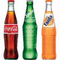 Bottled Soda · Coke, Fanta, Sprite