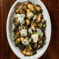 Brussels Sprouts · Grilled and flash fried before being tossed in lemon, capers and butter. Add Bacon:+2