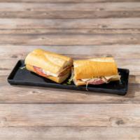 2. Italian House Specialty Sandwich · Copicolla, genoa salami, mortadella, provolone,lettuce, tomato, oil seasoning and the chef's...