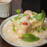 Crispy Silken Tofu · Crab meat, egg whites, cilantro, scallions.