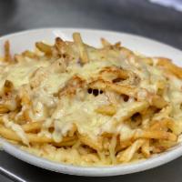 Side Cheese Fries · with Melted Pepper Jack Cheese