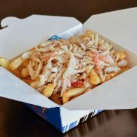 Crab Meat Fries · Deep fried crab meat.