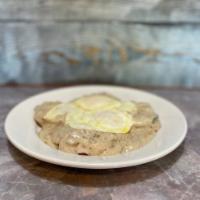 TWO EGGS + BISCUITS & GRAVY · 