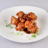 General Tso's Chicken Dinner · Hot and spicy.