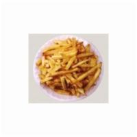 French Fries · Golden potatoes lightly fried in vegetable oil. 