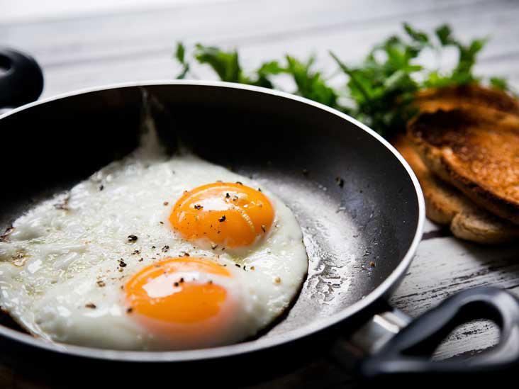 Fried Eggs · Served with Turkish bread.