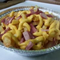 Krazy Fries · Cheddar, mozzarella, and bacon bites. 
