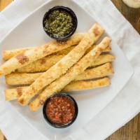 Vegan Breadsticks · choice of dipping sauce