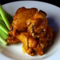 Red Wings · Our famous wings in homemade Buffalo sauce.