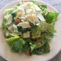 Cesar Salad · Romaine lettuce, shaved Parmesan cheese, croutons and Caesar dressing. Made with organic bab...