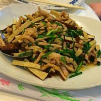 PK8. Pork with Dry Bean Curd and Chives · 