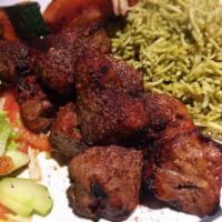 Lamb Tikka with Rice · 