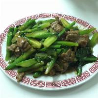 456. Beef with Chinese Broccoli · 