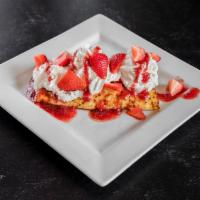 Strawberry Crepes with Cheese · 