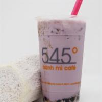 19.  Taro Milk Tea/Trà Khoai Môn · taro root, tarro flavor, cane sugar, whole milk, boba