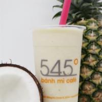 42.  Pina Colada · pineapple, coconut, non-dairy creamer, cane sugar