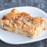 Bread Pudding · our fresh baked bread, condensed milk, white chocolate