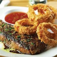 Onion Rings · blue cheese dressing