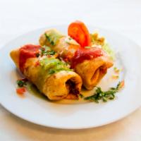 2. Two Chicken Chimichangas Lunch Special · 