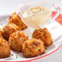Crab Cake Miniatures · broiled; with chilled mustard sauce