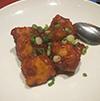 Khasta Gobhi · Lightly battered crisp cauliflower with garlic and crushed pepper in a tangy sauce. Vegetari...