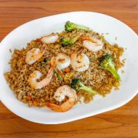 Shrimp Fried Rice · Stir-fried rice with shellfish 