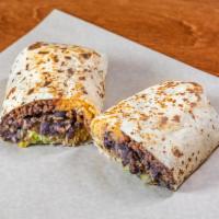 Garden Vegetarian Burrito · You build it. We make it. You eat it!