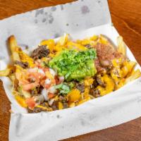 Flat Iron Grilled Steak Mexican Fries · 