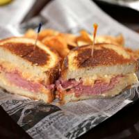 The Easter Market Reuben · Wigley's corned beef served with melted Swiss cheese, sauerkraut, and 1000 Island dressing. ...