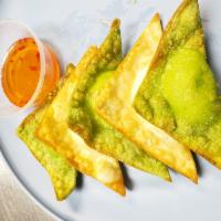 Cream Cheese Wonton · Chinese dumpling that comes with filling.